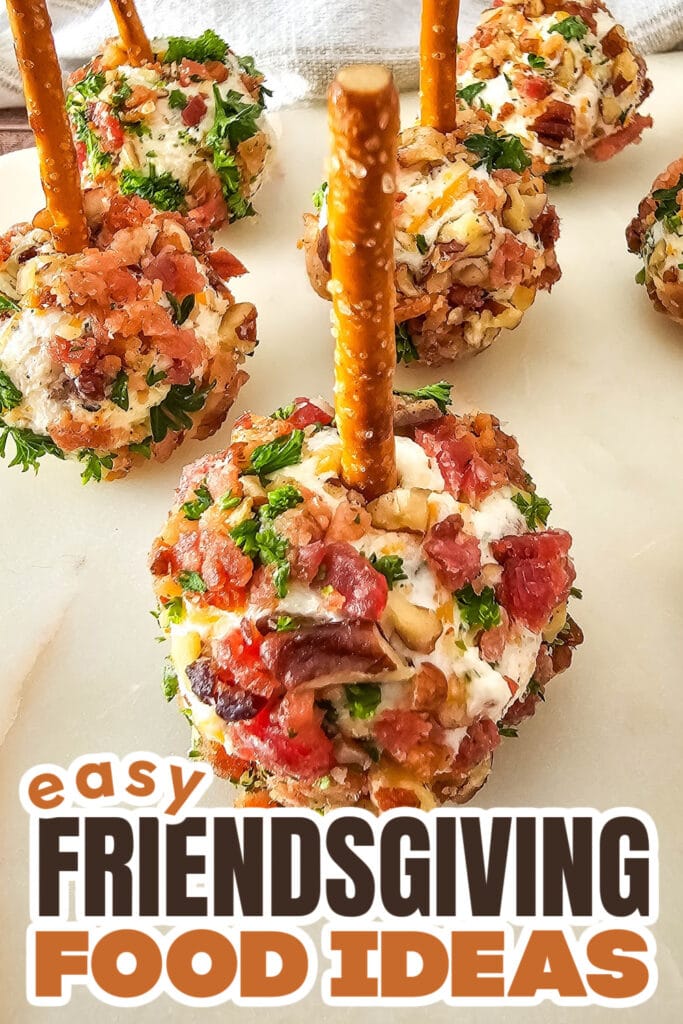 Friendsgiving Food Ideas-Cracked Out Cheeseball Bites
