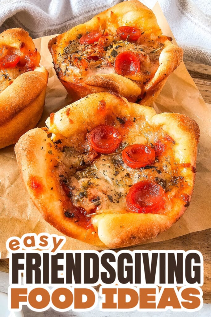 Friendsgiving Food Ideas-Pepperoni Pizza Puffs