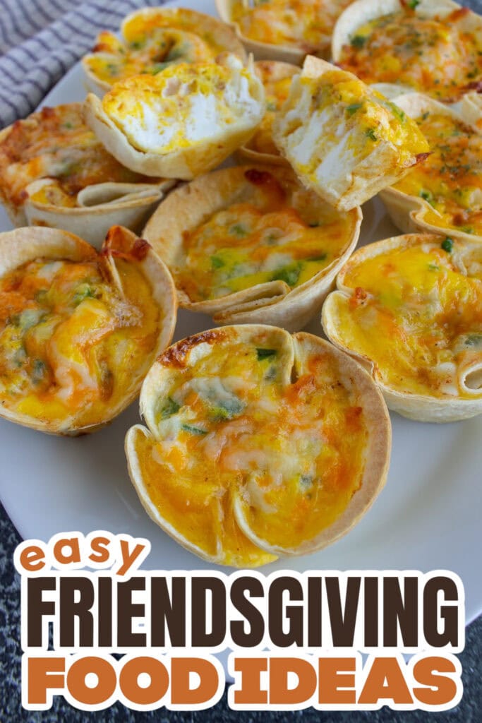 Friendsgiving Food Ideas-Three Cheese Mini Quiches