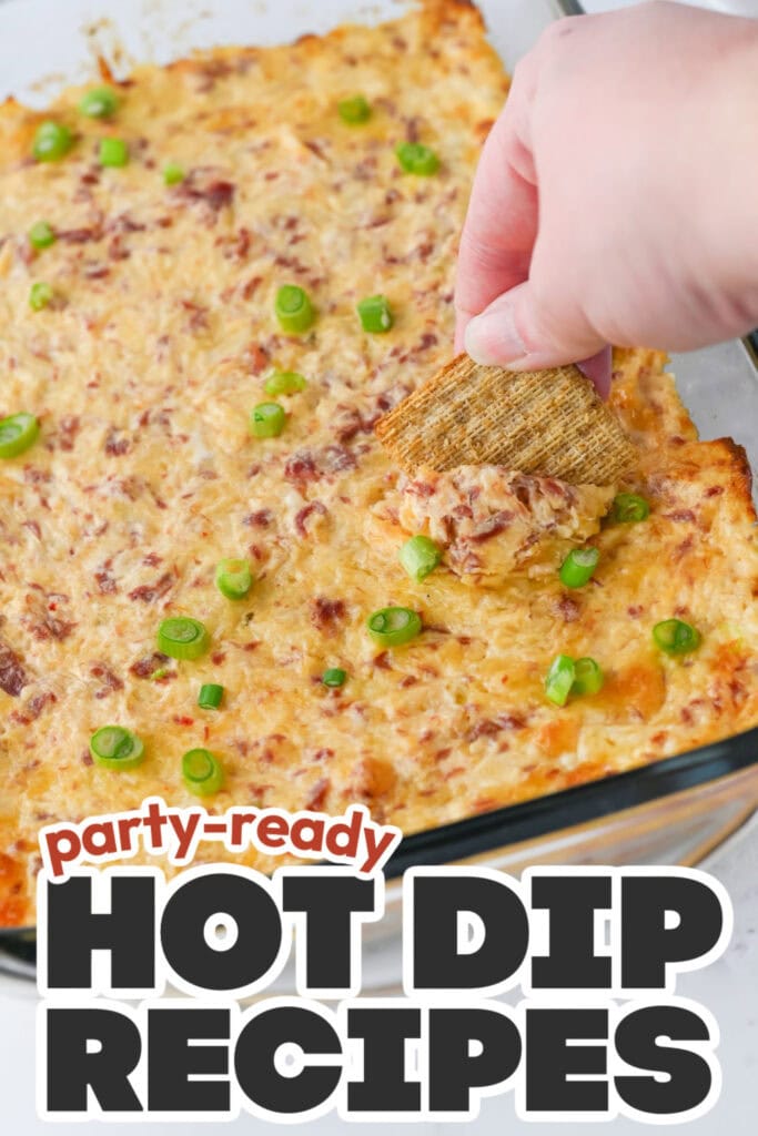 Hot Dip Recipes-Cheesy Reuben Dip