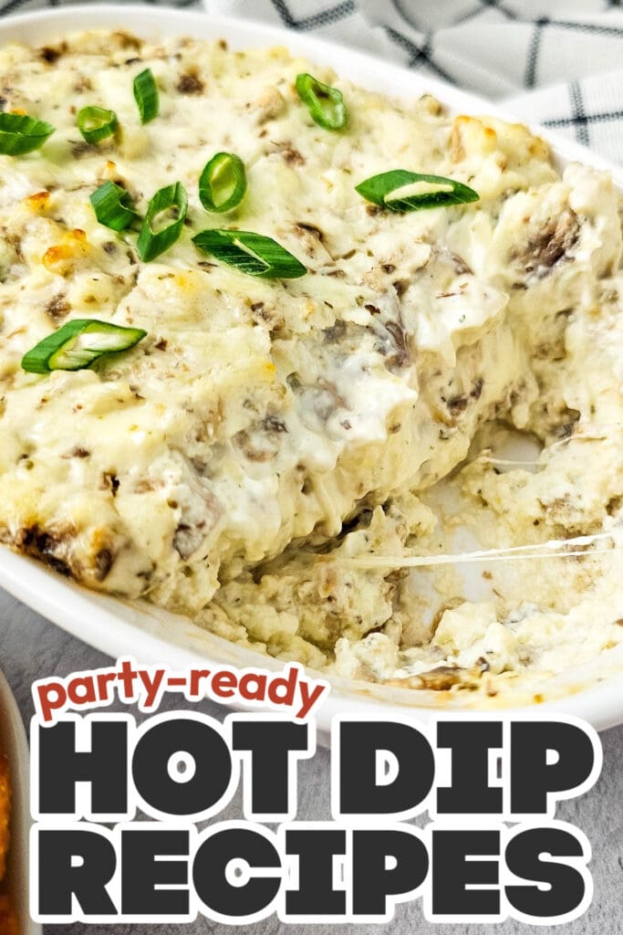 Hot Dip Recipes-Creamy Mushroom Dip