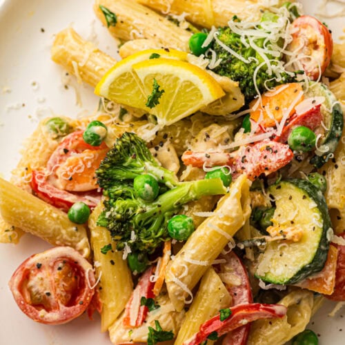 Creamy Pasta Primavera