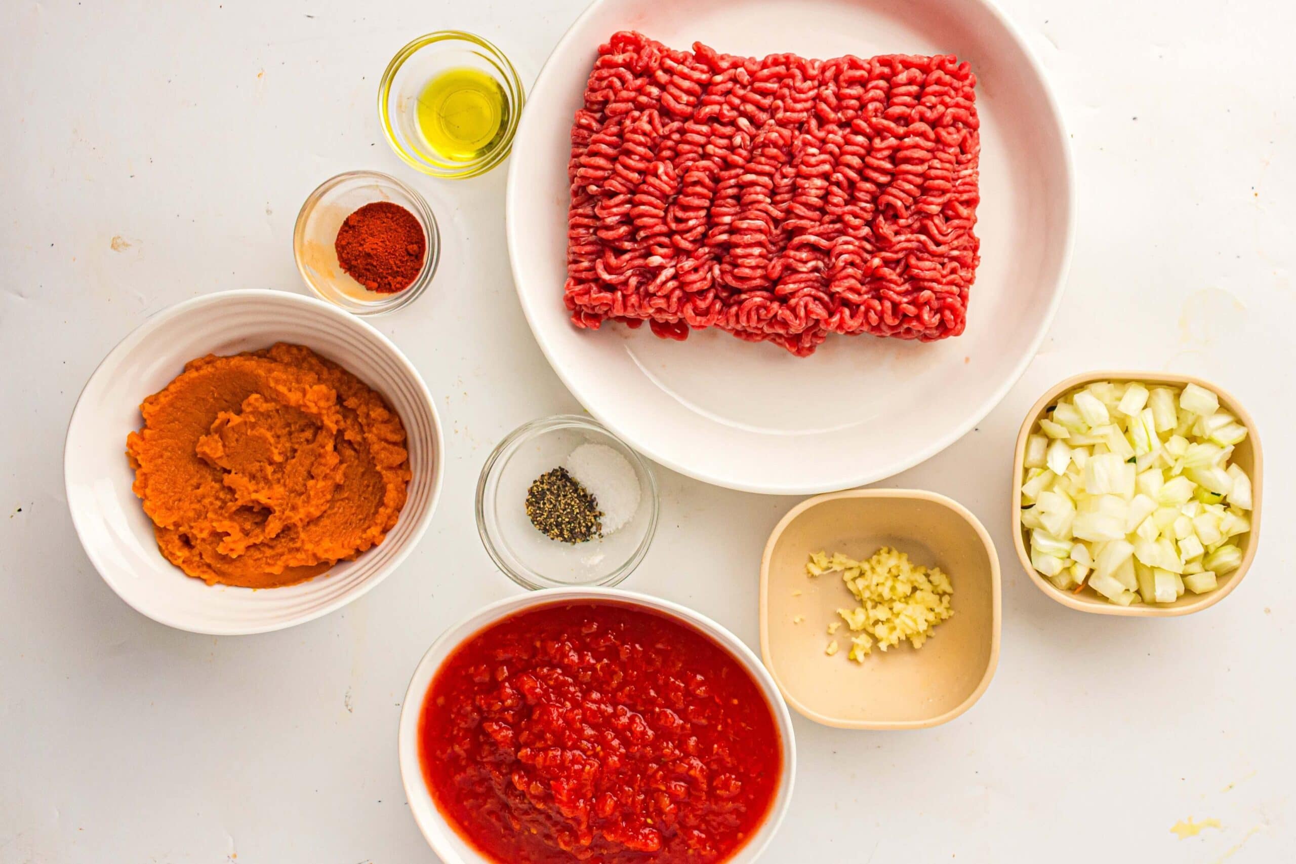 Pumpkin Chili Process Ingredients