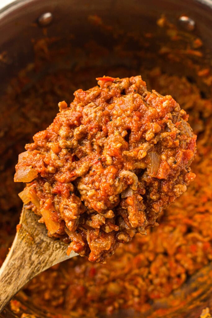 Pumpkin Chili Process Photo