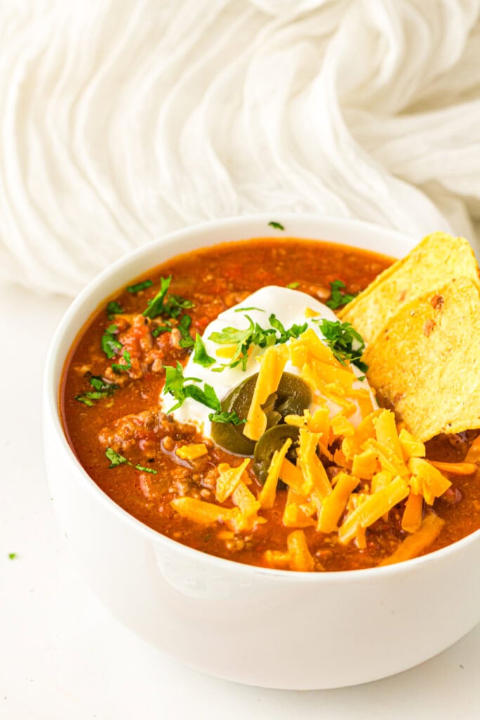 Pumpkin Chili Process Photo