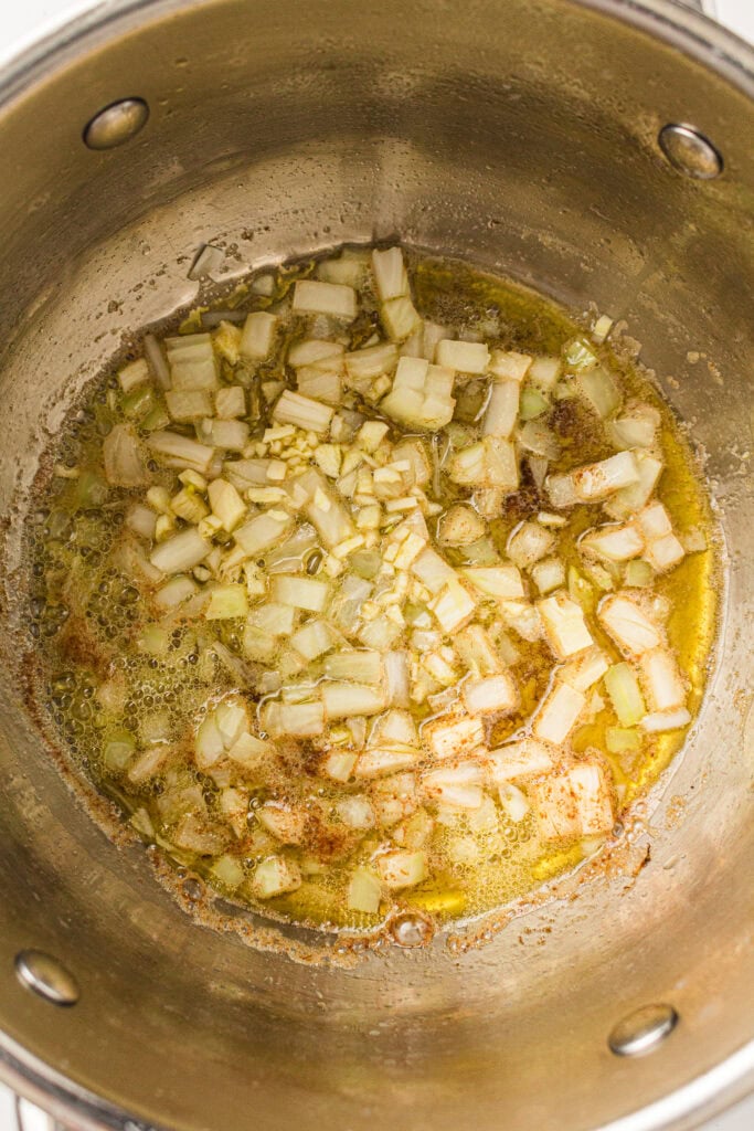 Tomato Soup Process Photo
