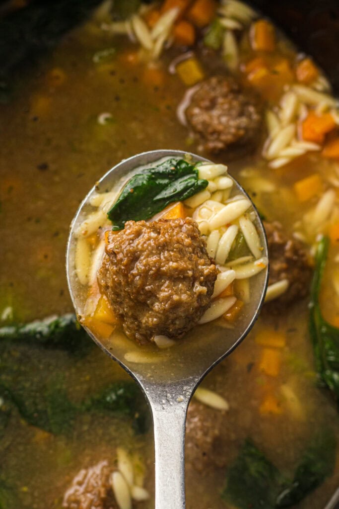 Slow Cooker Italian Wedding Soup