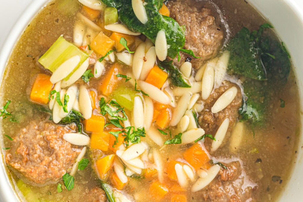 Slow Cooker Italian Wedding Soup