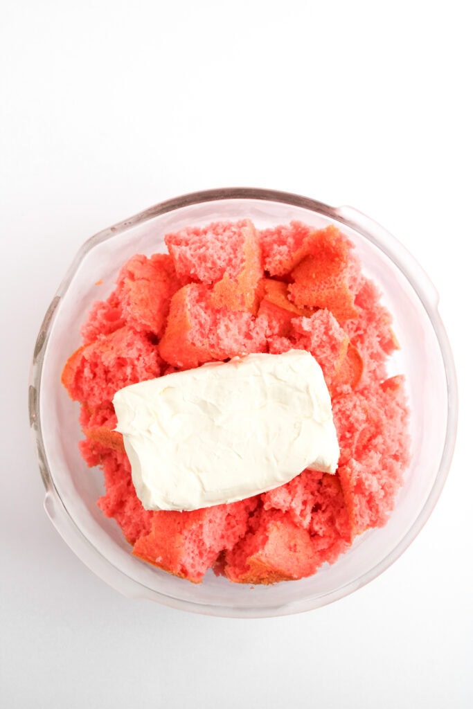 Strawberry Shortcake Balls Process Photo