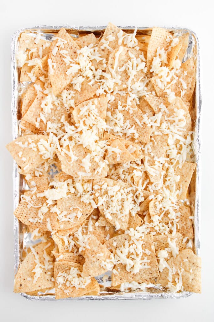 Street Corn Nachos Process Photo