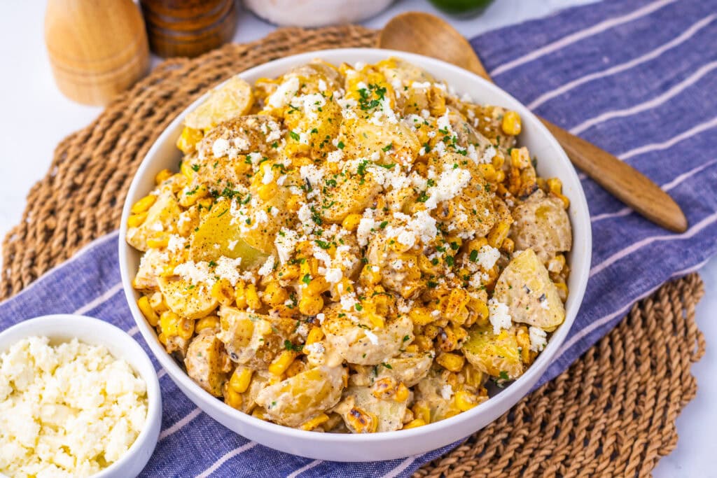 Loaded Street Corn Potato Salad