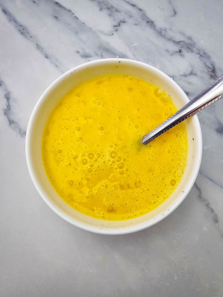Sheet Pan Frittata Process Photo