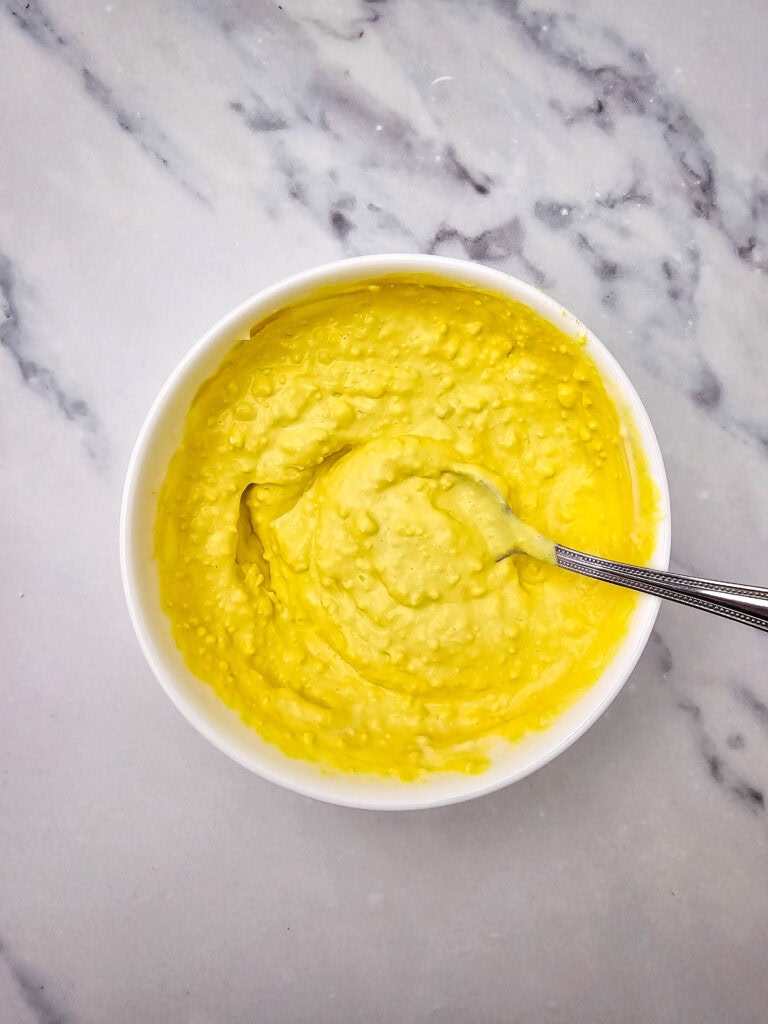 Deviled Egg Potato Salad Process Photo