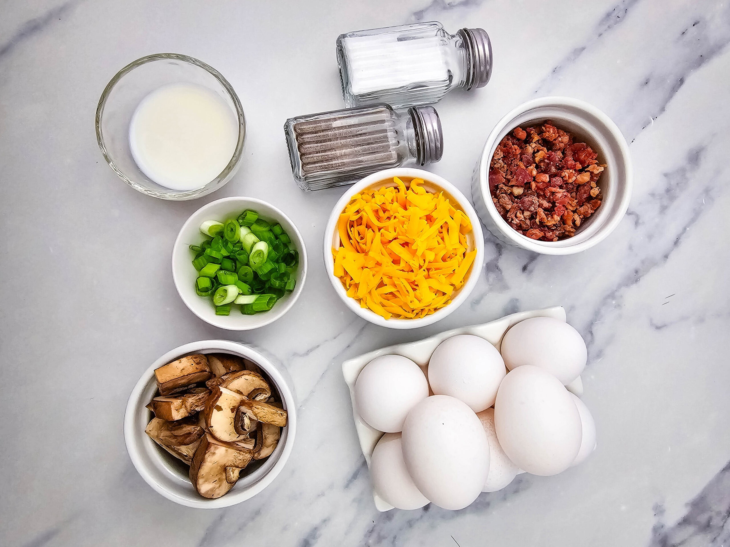 Sheet Pan Frittata Process Ingredients
