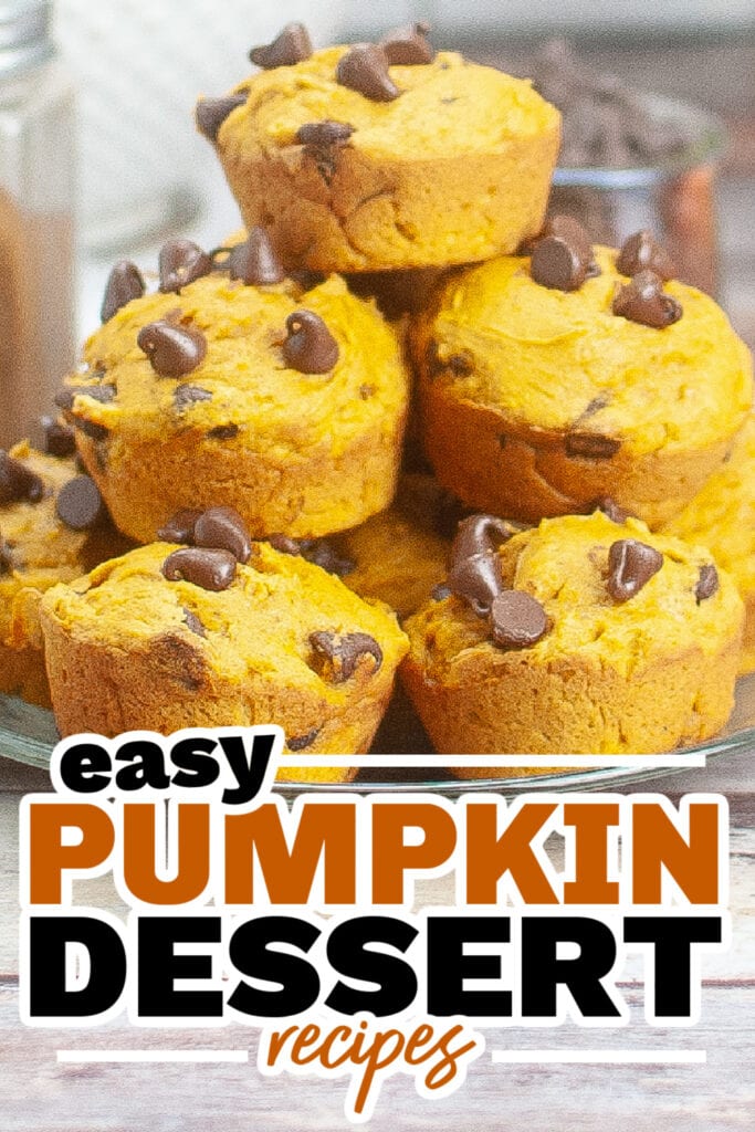 Pumpkin Dessert Recipes-Pumpkin Chocolate Chip Muffins