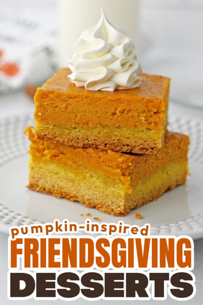 Pumpkin-Inspired Friendsgiving Dessert-Pumpkin Spice Gooey Bars