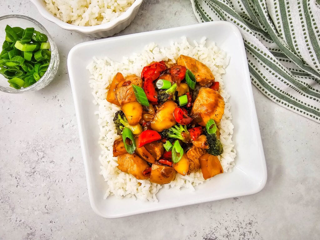 Teriyaki Chicken and Rice Bowl