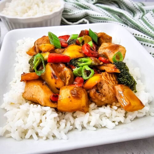 Teriyaki Chicken and Rice Bowl