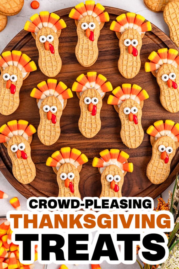 Thanksgiving Themed Treats- Nutter Butter Turkeys