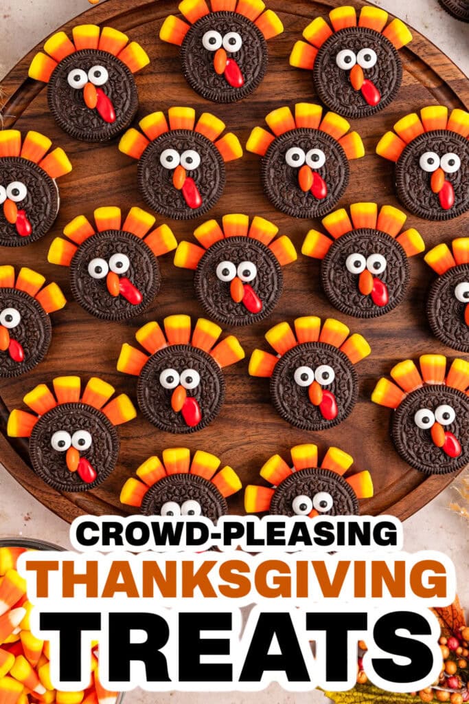 Thanksgiving Themed Treats- Oreo Turkey Cookies