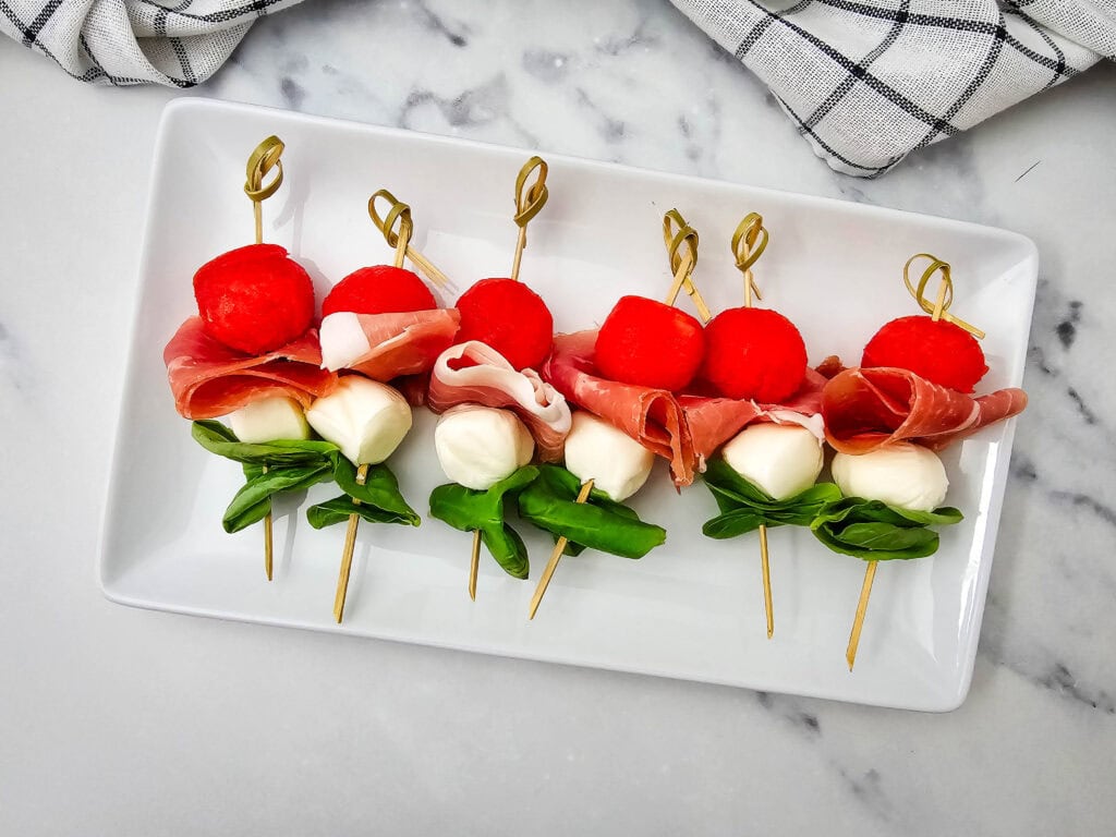 Watermelon Prosciutto Skewers