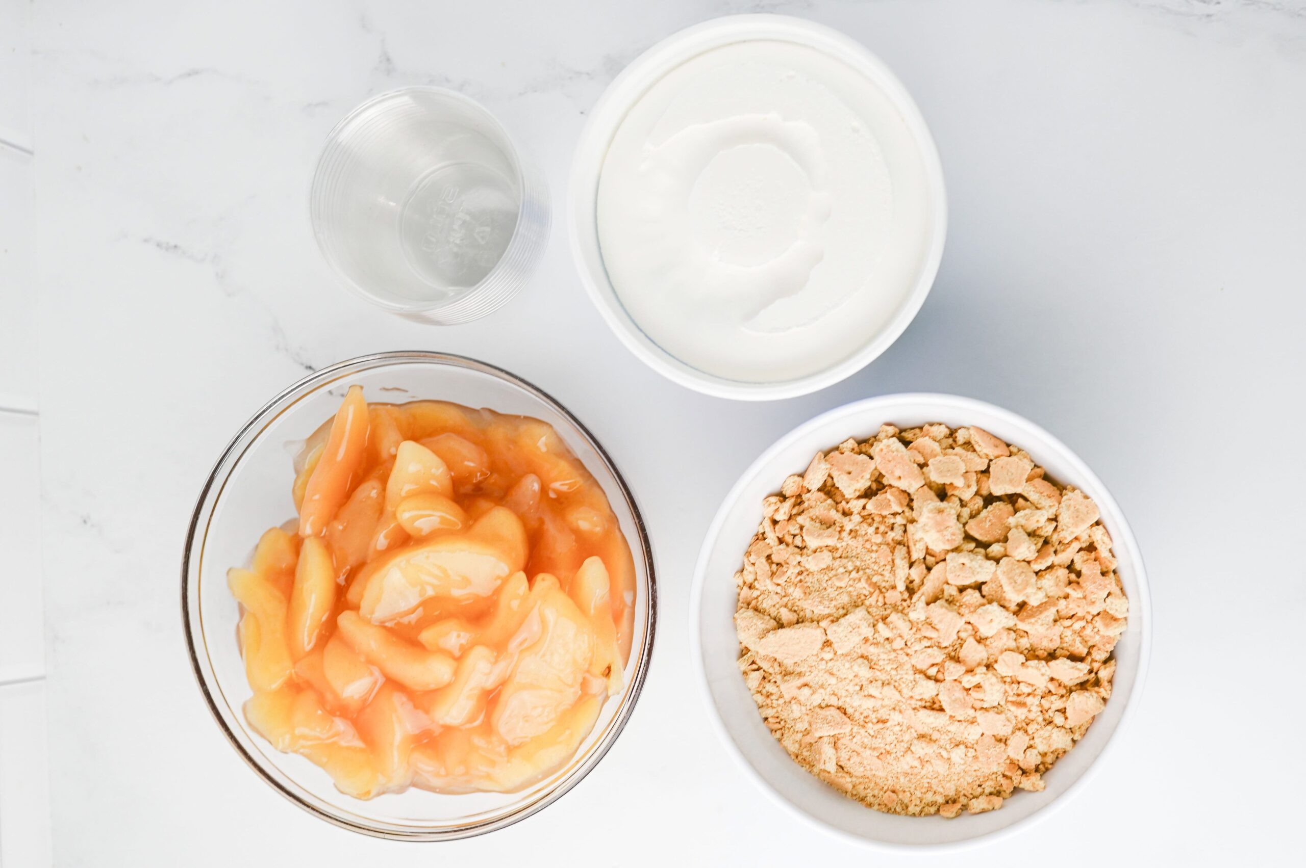 Apple Pie in a Cup Process Ingredients