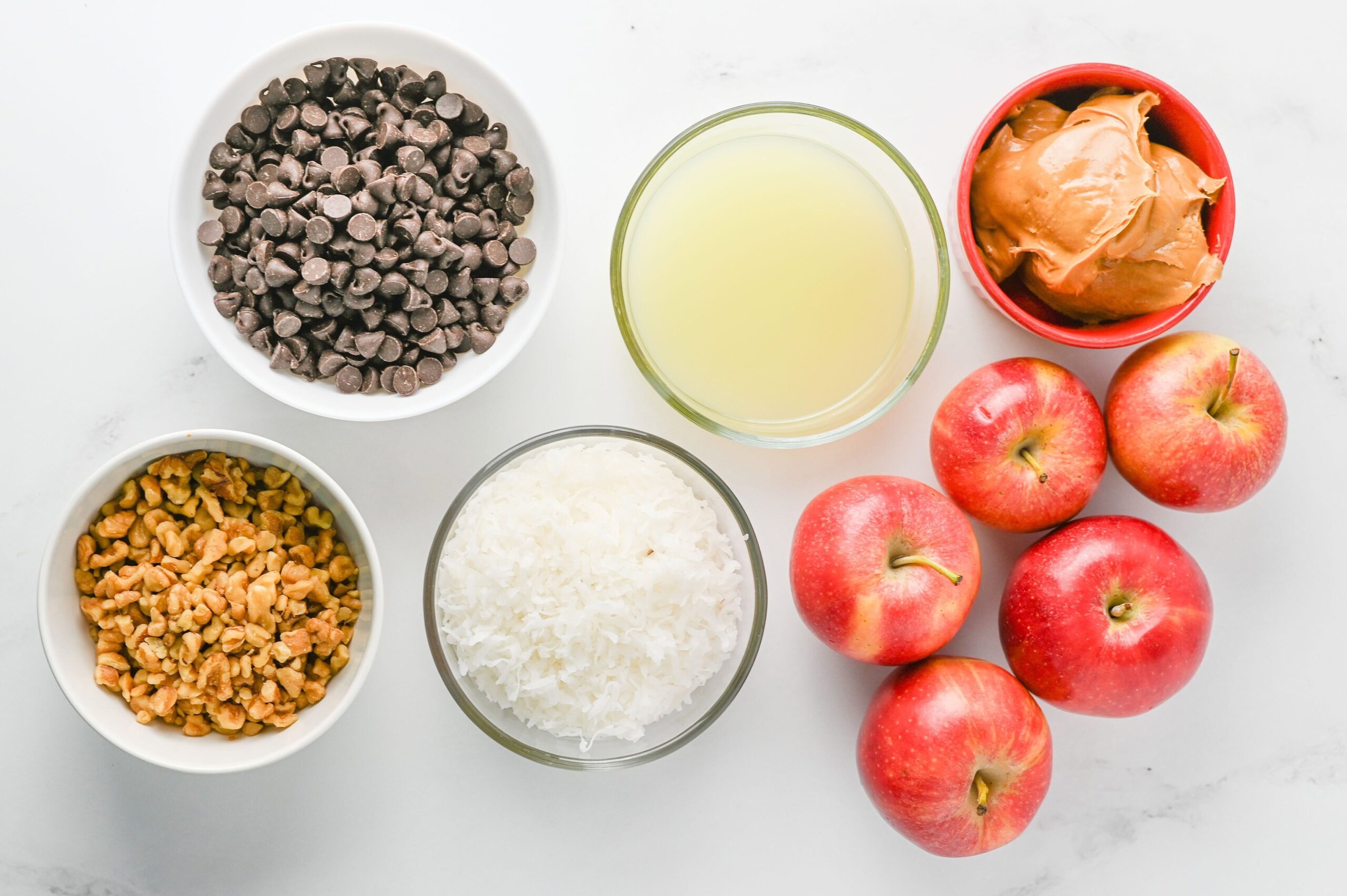 Apple Slice Cookies Process Ingredients