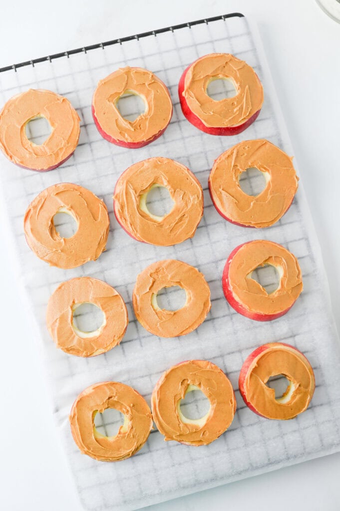 Apple Slice Cookies Process Photo