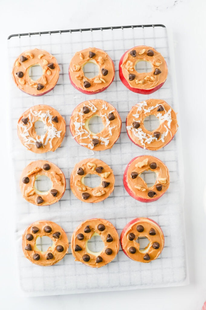 Apple Slice Cookies Process Photo