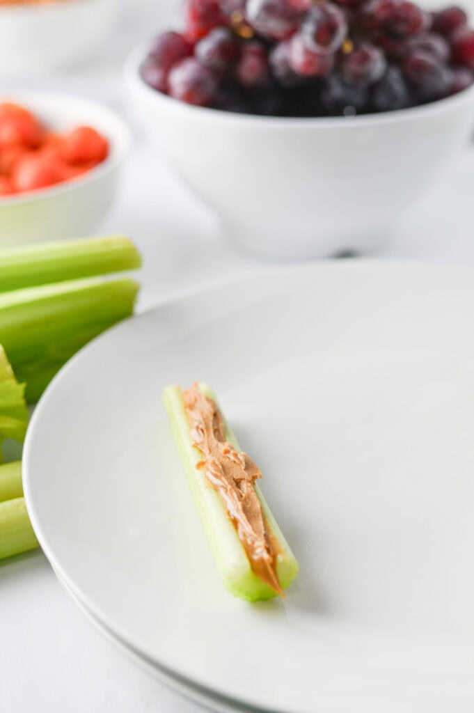 Celery Bug Snacks Process Photo