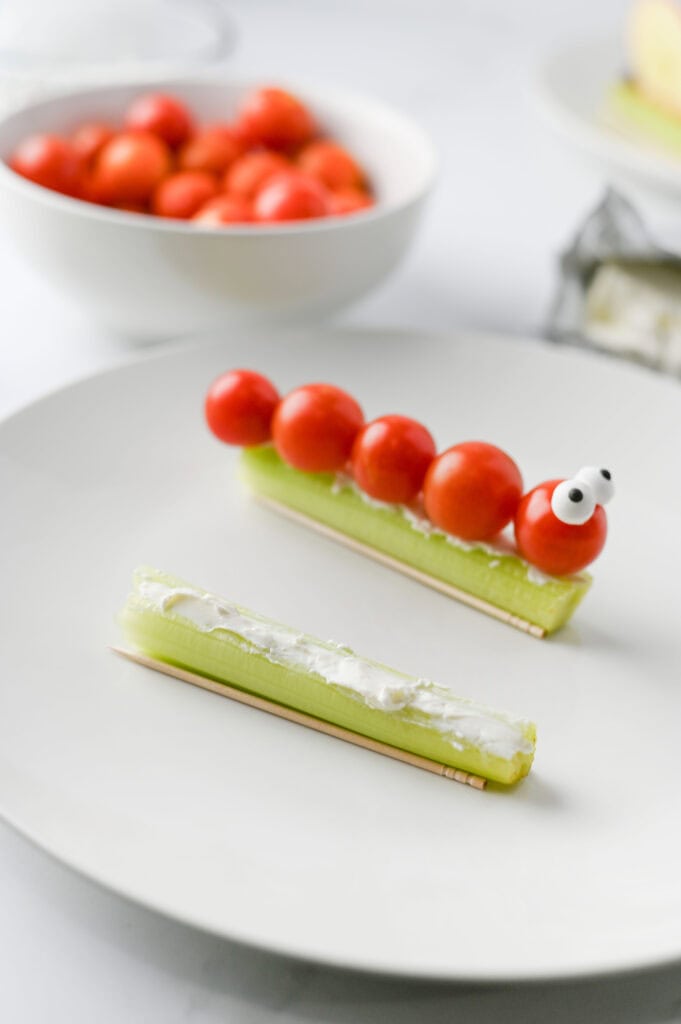 Celery Bug Snacks Process Photo