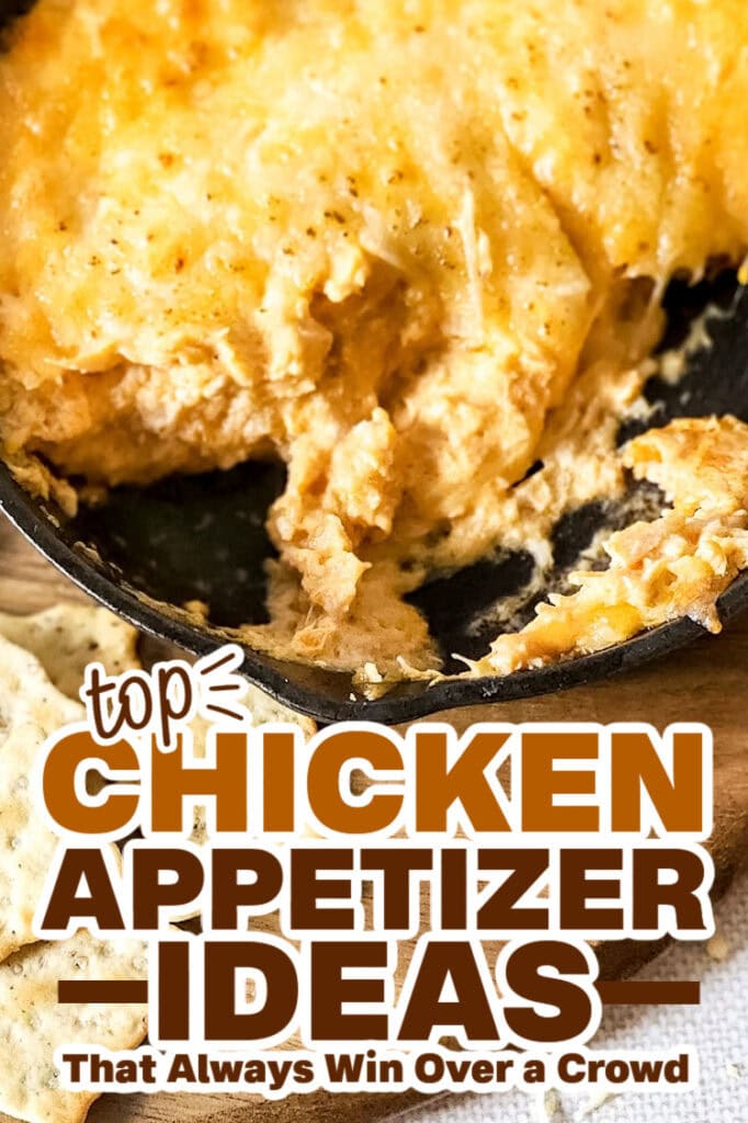 chicken appetizers - Cheesy Spicy Buffalo Chicken Dip