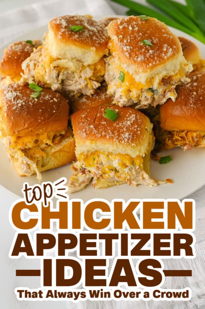 chicken appetizers - Crack Chicken Sliders