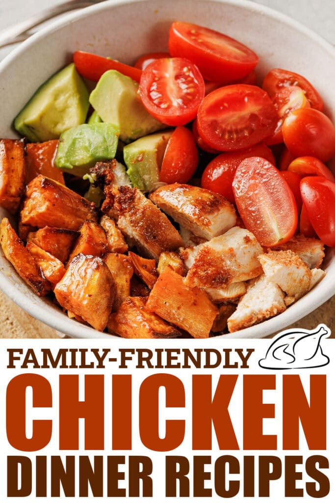 chicken dinner recipes - Blackened Chicken and Sweet Potato Bowl