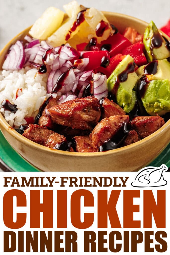 chicken dinner recipes - Hawaiian Chicken and Rice Bowl