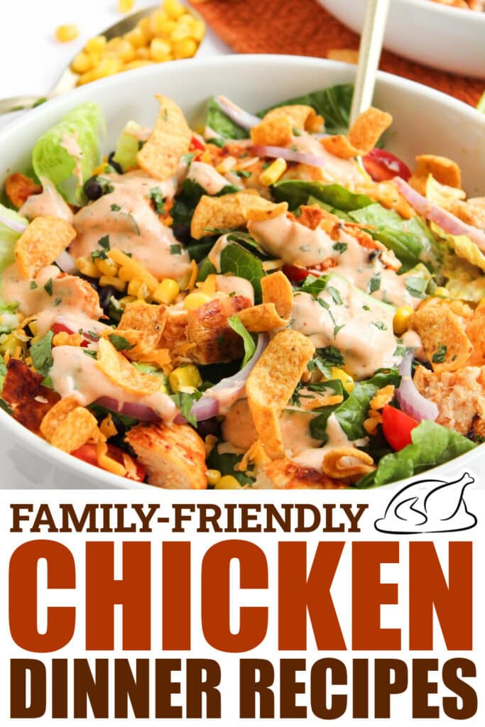 chicken dinner recipes - Southwest Chicken Salad