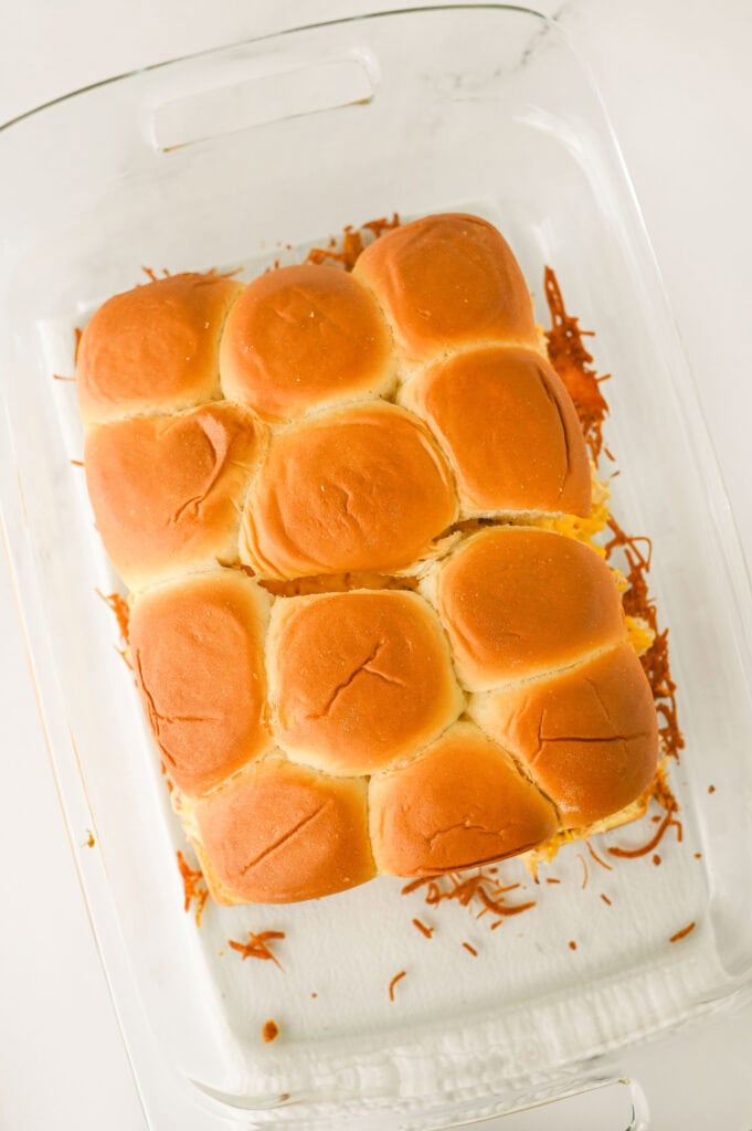 Crack Chicken Sliders Process Photo