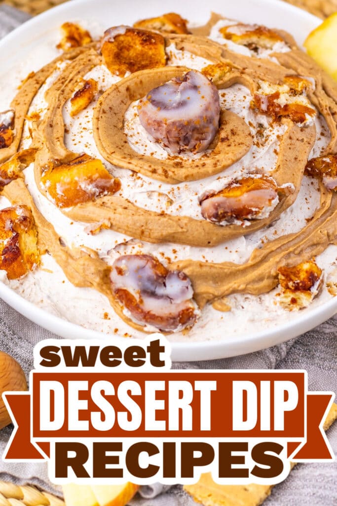 dessert dips - Cinnamon Roll Dip