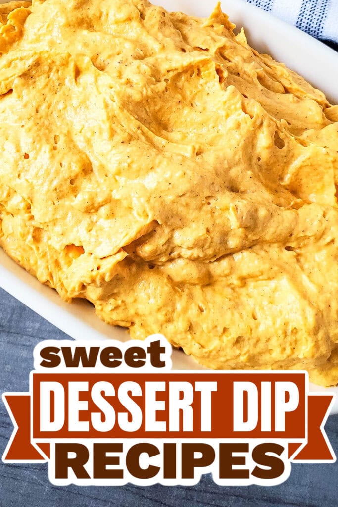 dessert dips - Pumpkin Dessert Dip