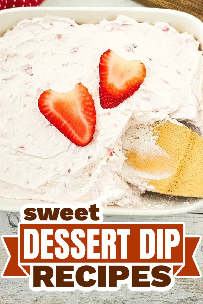 dessert dips - Strawberry Cheesecake Dip