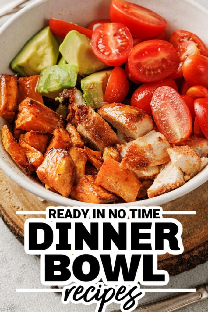 dinner bowl recipes - Blackened Chicken and Sweet Potato Bowl