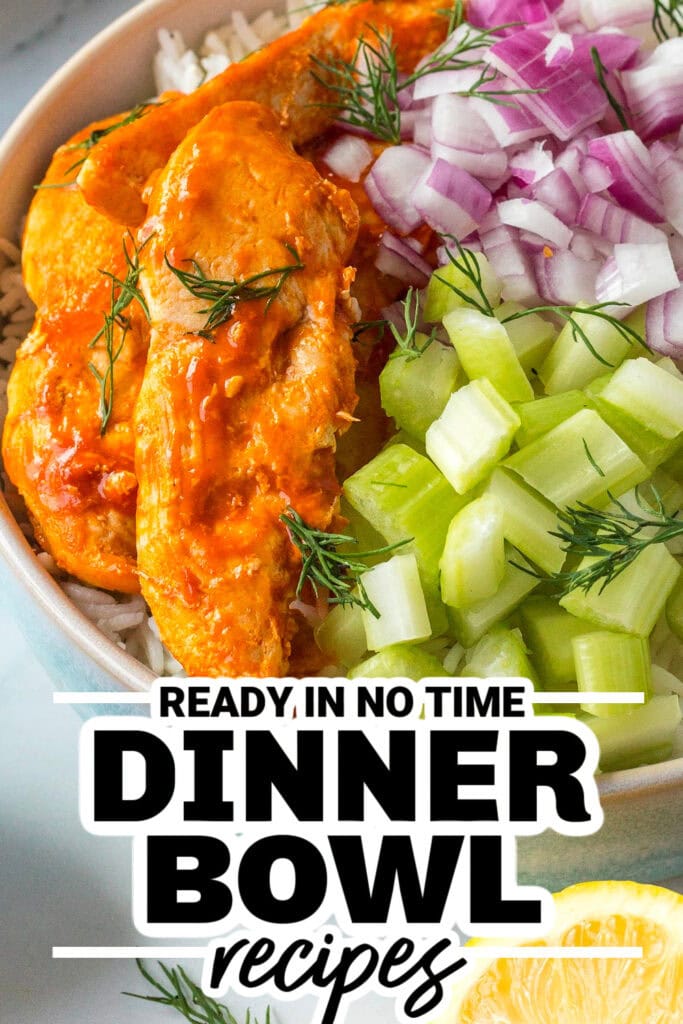 dinner bowl recipes - Buffalo Chicken Bowl