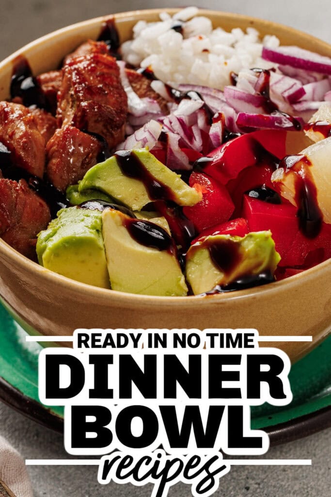 dinner bowl recipes - Hawaiian Chicken and Rice Bowl