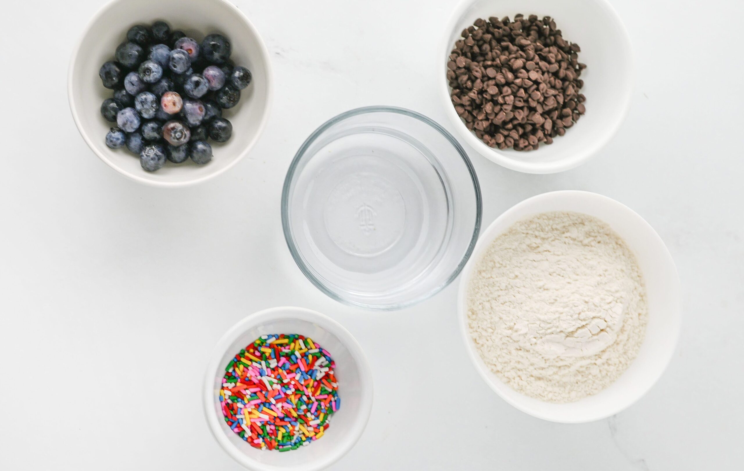 Pancake Bites Process Ingredients