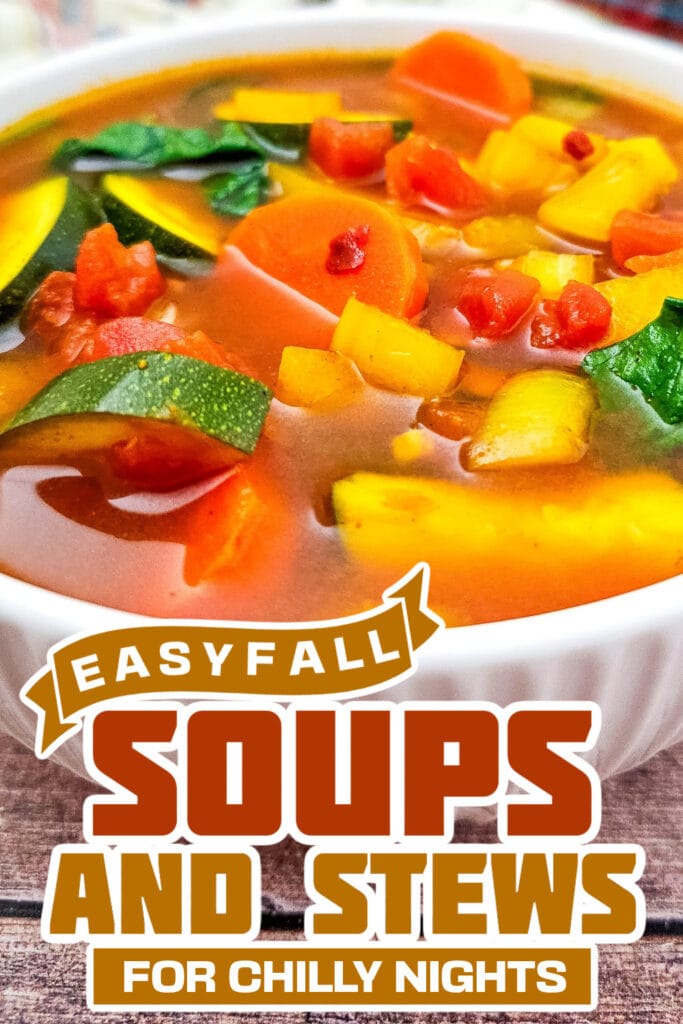 fall soups and stews -Spiced Moroccan Vegetable Soup