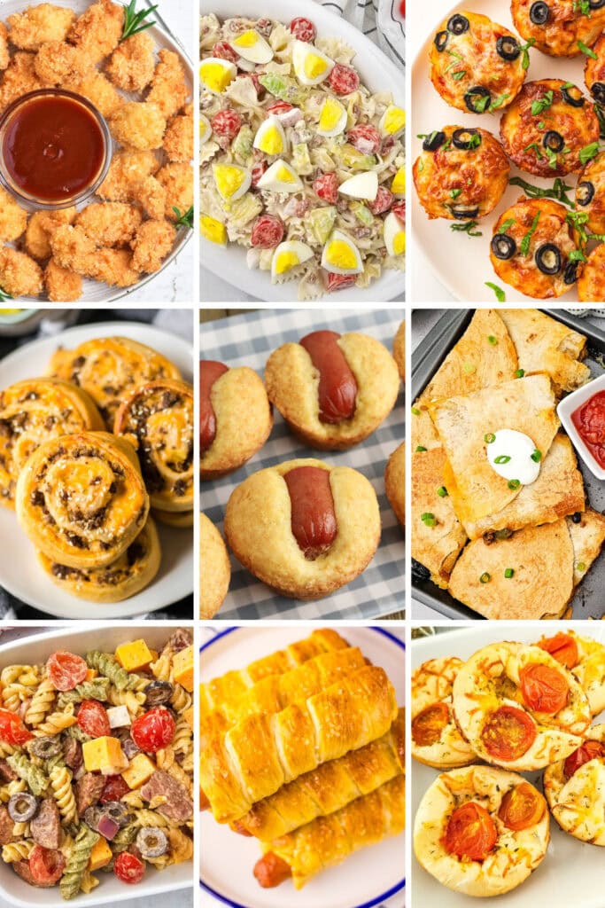 kids lunchbox meal ideas