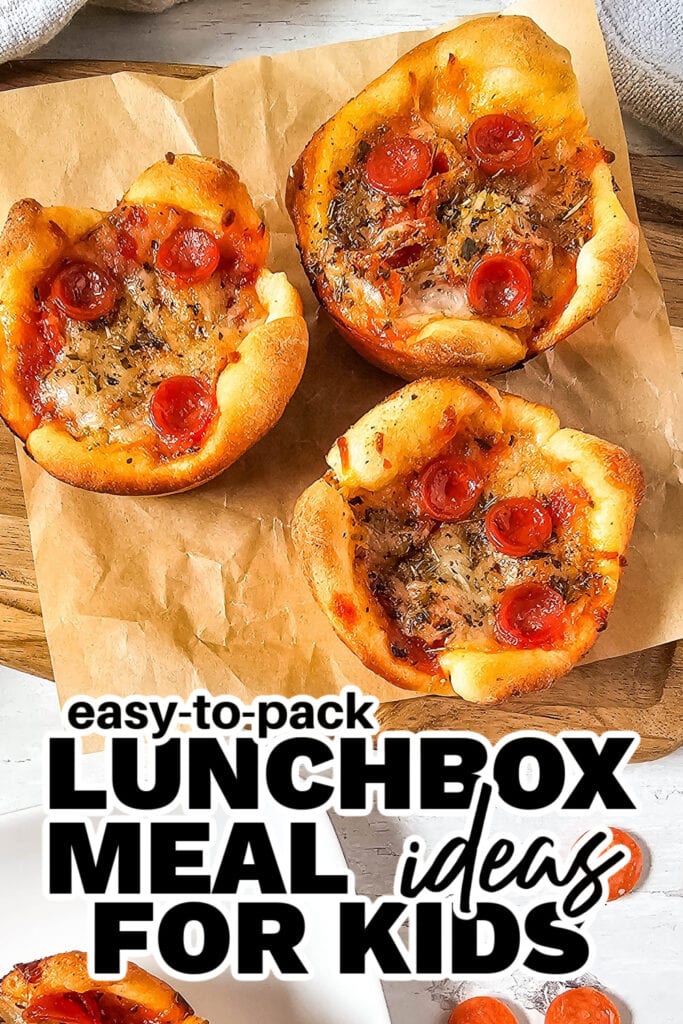 kids lunchbox meal ideas - Pepperoni Pizza Puffs