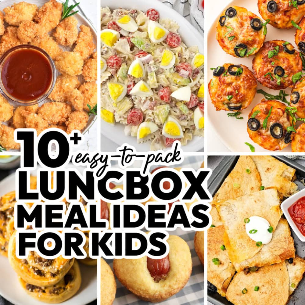 lunchbox meal ideas for kids