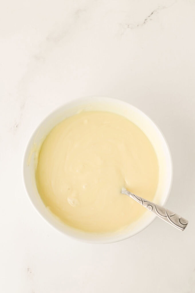 Mini Egg Fudge Process Photo