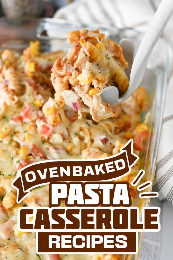 pasta casserole recipes - BBQ Ranch Chicken Pasta Bake Casserole